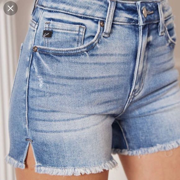 KanCan Pants - Kancan denim cut off shorts